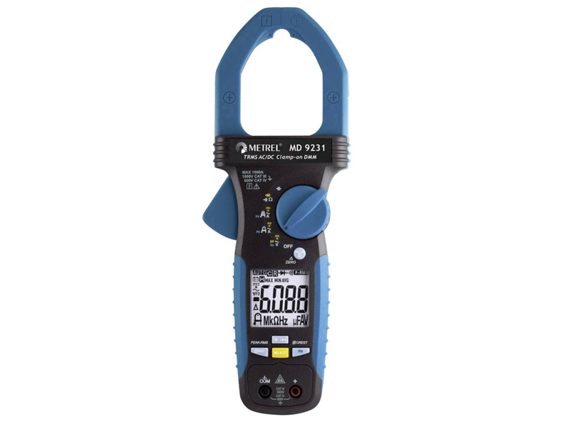 Metrel MD 9231 Industrial TRMS AC/DC Current Clamp Meter | Terminal ...